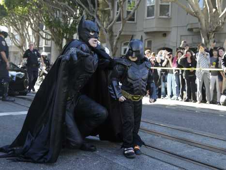 Batkid and Batman